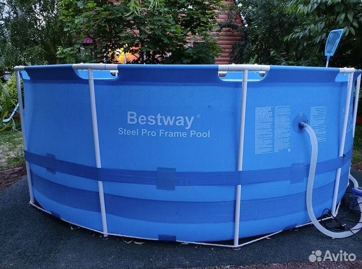 Большой Каркасный Бассейн 366x122 Новый