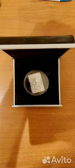 Монета серебро 3 р Леопард Олимпиада в Сочи