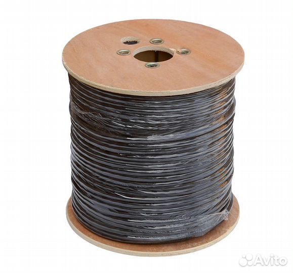 Витая пара Netlan F/UTP (EC-UF004-5E-SW-BK) одножи