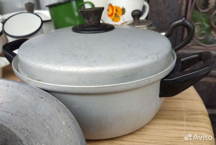 Посуда СССР. Кастрюля Авито доставка