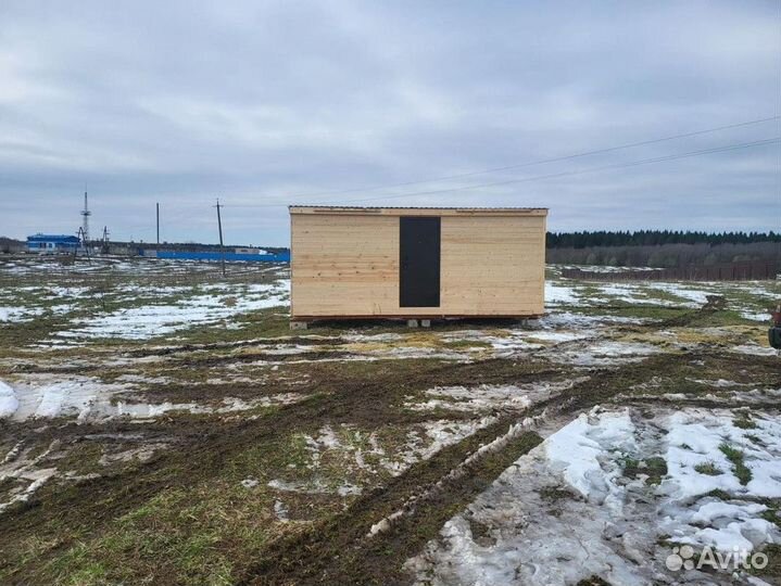 Хозблок 6х2.4 деревянный