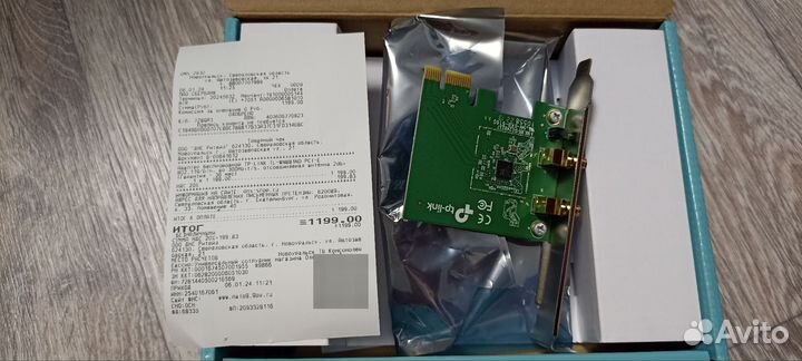 Wifi адаптер pci e TP-link TL-WN881ND