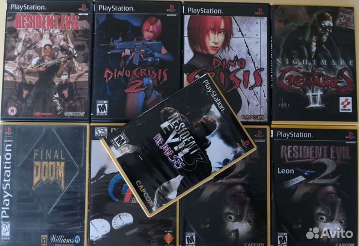 Игры для Sony ps 1