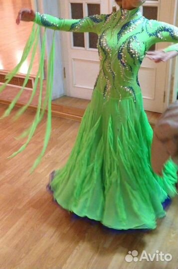 Танцевальное бальное платье стандарт