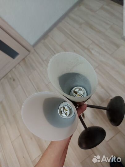 Светильник в виде факела