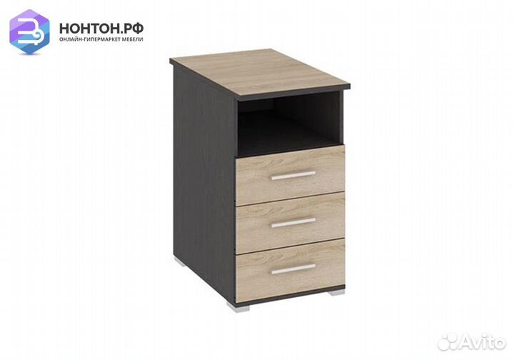 Тумба приставная Успех-2 венге цаво / дуб сонома