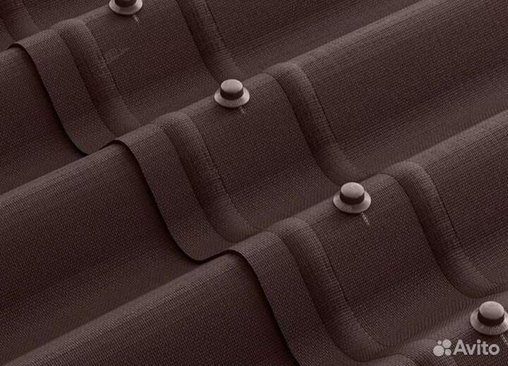 Ондулин Смарт коричневый