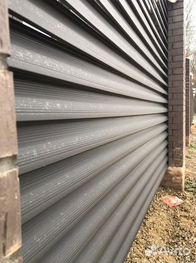 Заборы из евро жалюзи