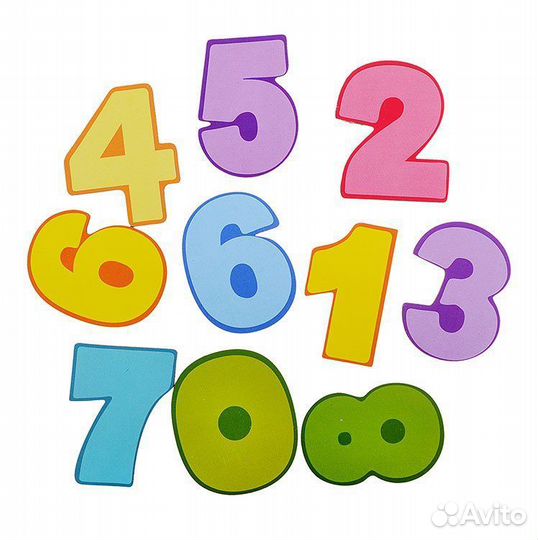 Магнитные цифры Цифры IG0080