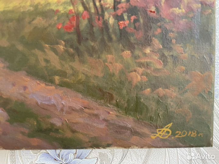 Картина «Осень золотая» 1200х800 Долгополый А.А