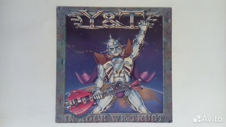 LP Y & T - In Rock We Trust Germany A&M 1984г