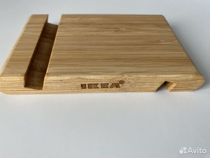 Подставка для телефона IKEA из дерева