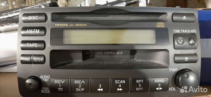 Головное устройство toyota runx, corolla 120