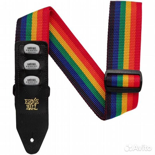 Ernie ball 4188 pickholder rainbow - ремень