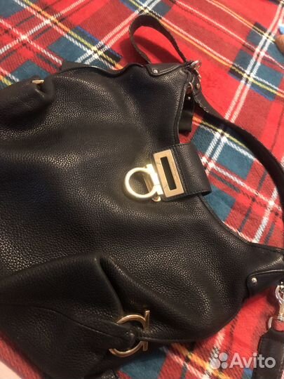 Сумка натуральная кожа Salvador’s ferragama