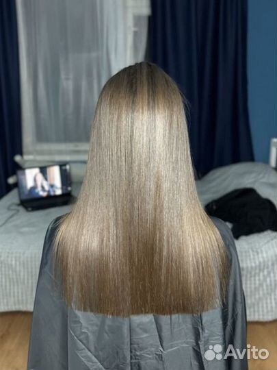 Кератиновое выпрямление/ботокс для волос