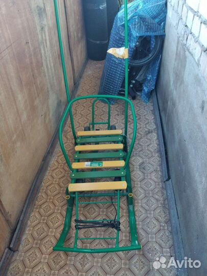 Детские зимние санки