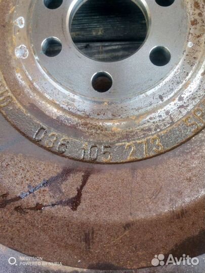 Маховик Фольксваген Гольф 7 1.2 tfsi