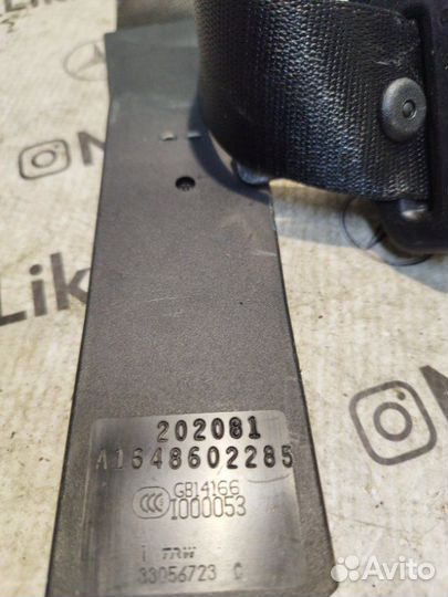 Ремень безопасности 3го ряда правый Mercedes Gl