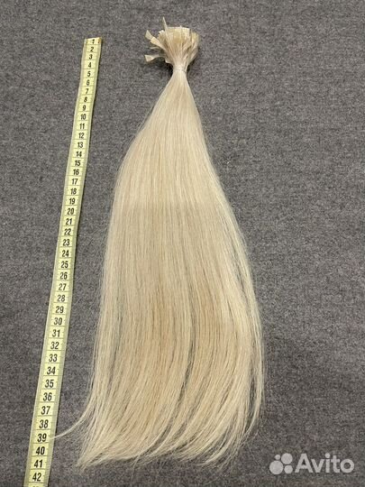 Натуральные волосы 41 см,147 прядей
