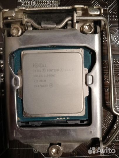 Материнская плата + проц + 8gb d3 + кулер