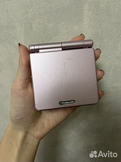 Game boy advance sp розовый