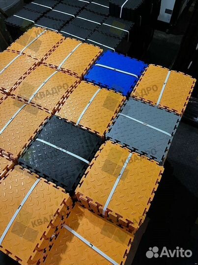 Модульная плитка для гаража