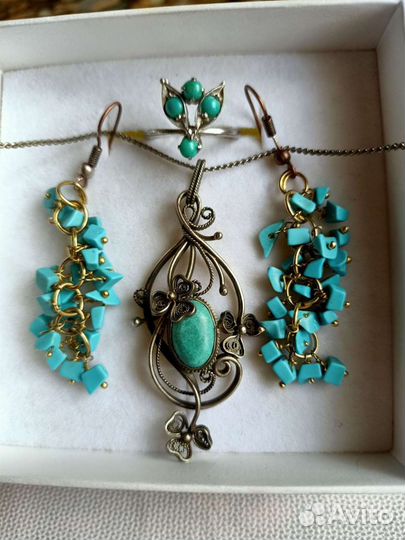 Украшения с бирюзой