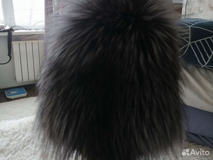 Шапка резинка Чернобурка. Качество отличное