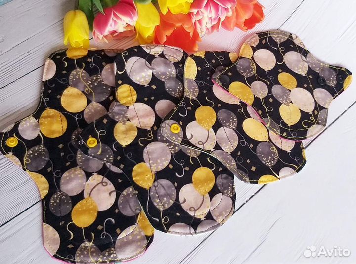 Новые. Многоразовые гигиенические прокладки