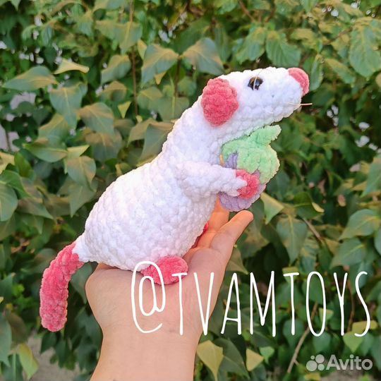 Плюшевая крыска