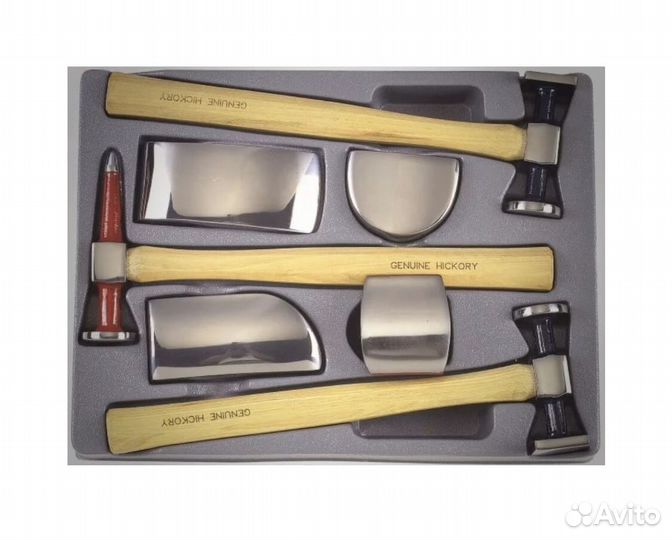 Force. Набор оправок и молотков для рихтов. работ