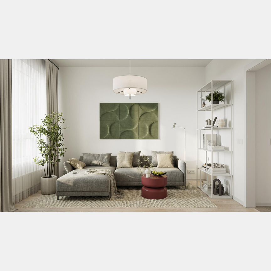 2-к. квартира, 55,3 м², 5/18 эт.