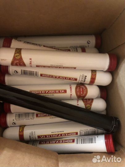 Тубы от сигар пустые / Сигарные тубы пустые