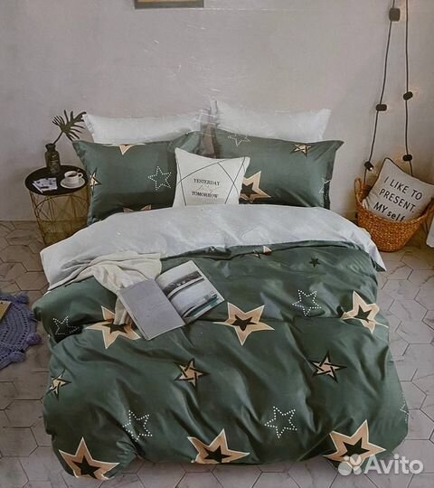 Постельное белье евро