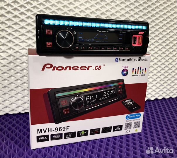Магнитола Pioneer мощная