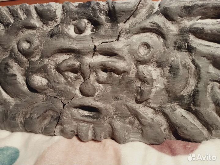 Гипсовое панно барельеф