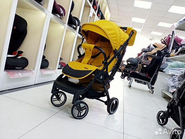 Прогулочная коляска Babalo 2022 New Classic Yellow