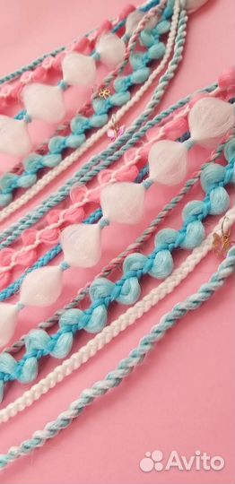 Афрохвост на резинке