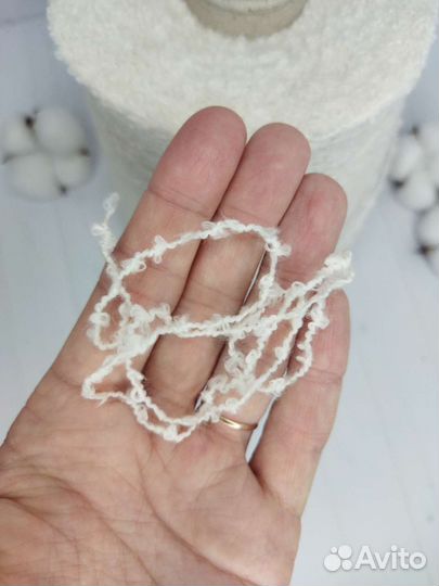 Пряжа хлопок букле Италия