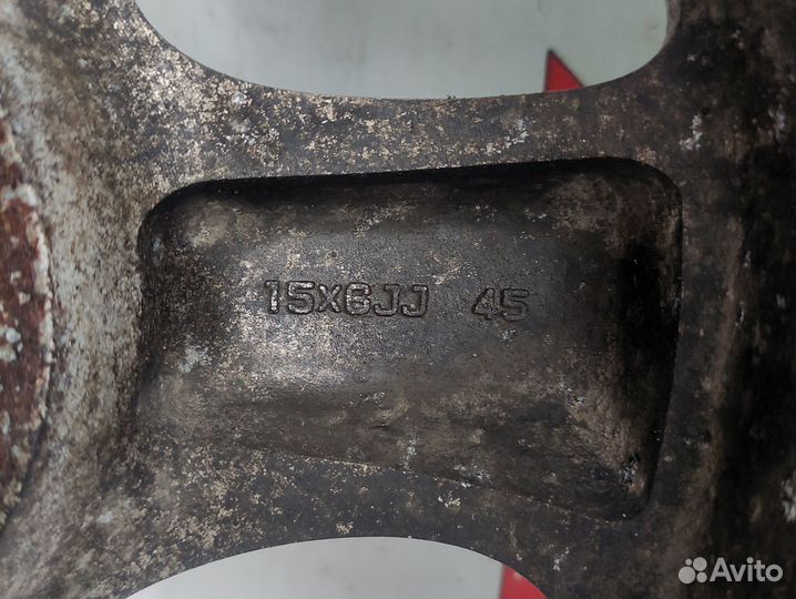 Колесо на литом диске R15 6 et45 4x100 185/65