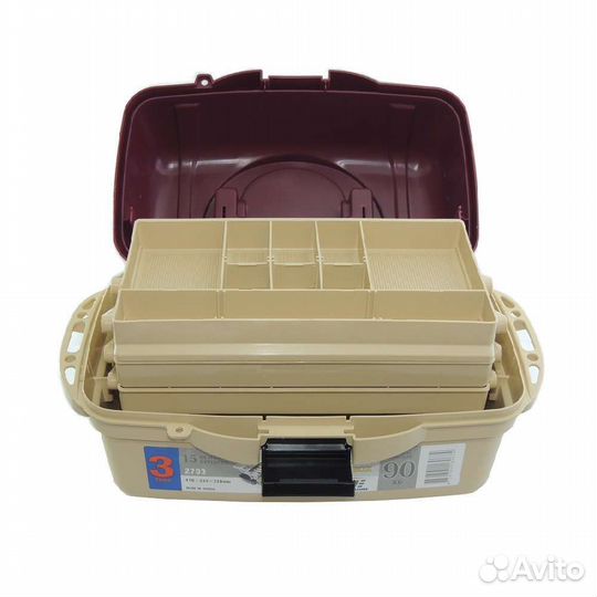 Ящик рыбаловный 3-х полочный