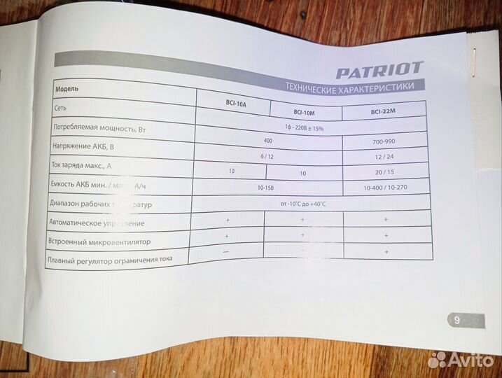 Интелектуальное зарядное устройство BCI-10M