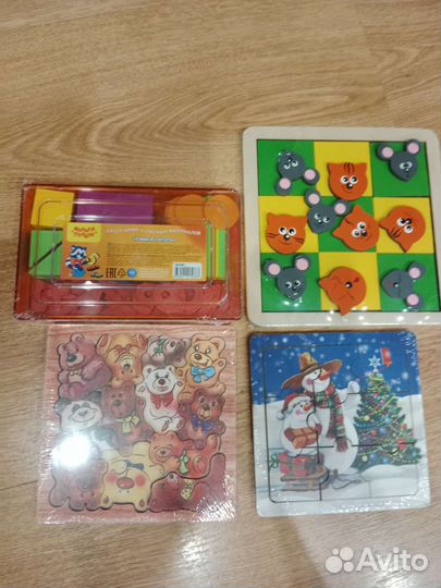 Набор развивающих игрушек пакетом