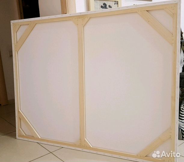 Холсты грунтованные на подрамнике