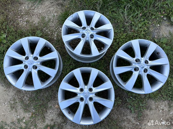 Оригинальные литые диски R16 4*100 Хендай Солярис