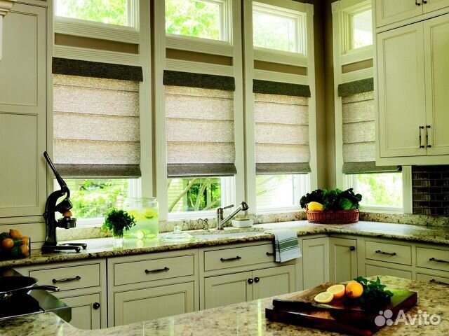 Римские шторы. Ткани из Европы и Турции