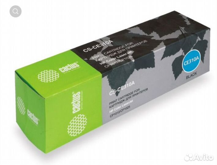 Картридж CS-CE310A, CB541A Cactus для HP