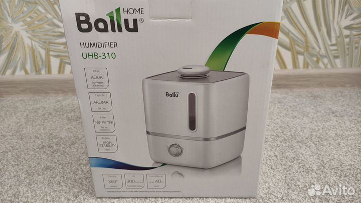 Новый Увлажнитель воздуха Ballu UHB-310