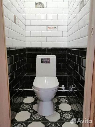 Ремонт ванной комнаты туалета под ключ